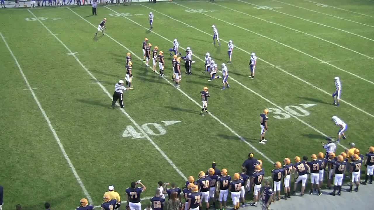 ApolloRidge High School vs. Leechburg Duane Brown highlights