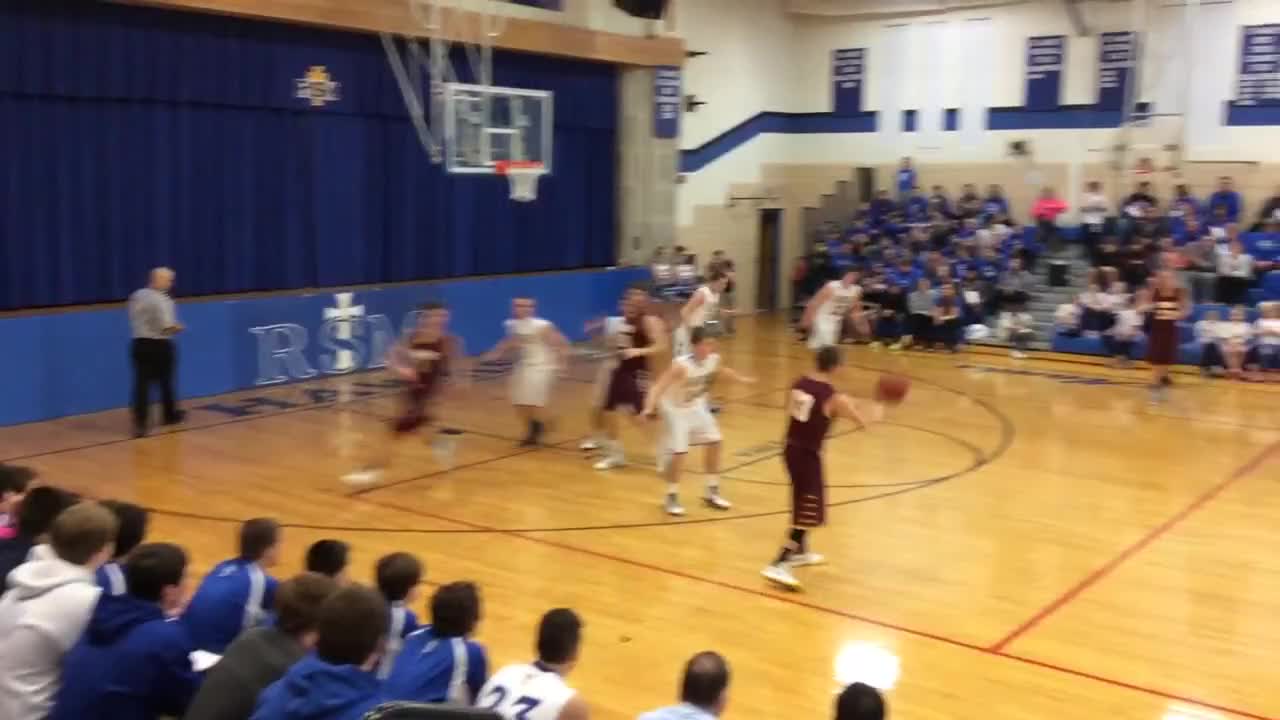 HartleyMelvinSanborn High School vs. St. Mary's, Remsen Blake