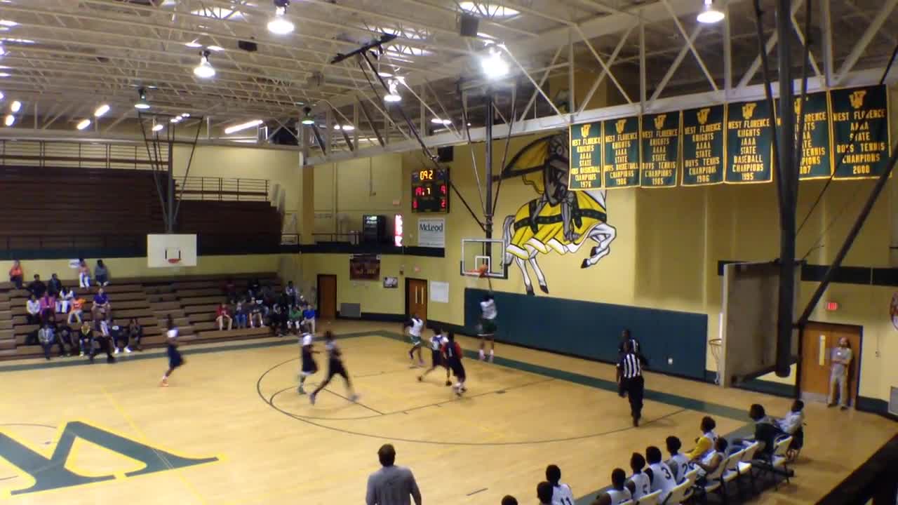 West Florence High School vs. cheraw/marion Bryson Williams highlights