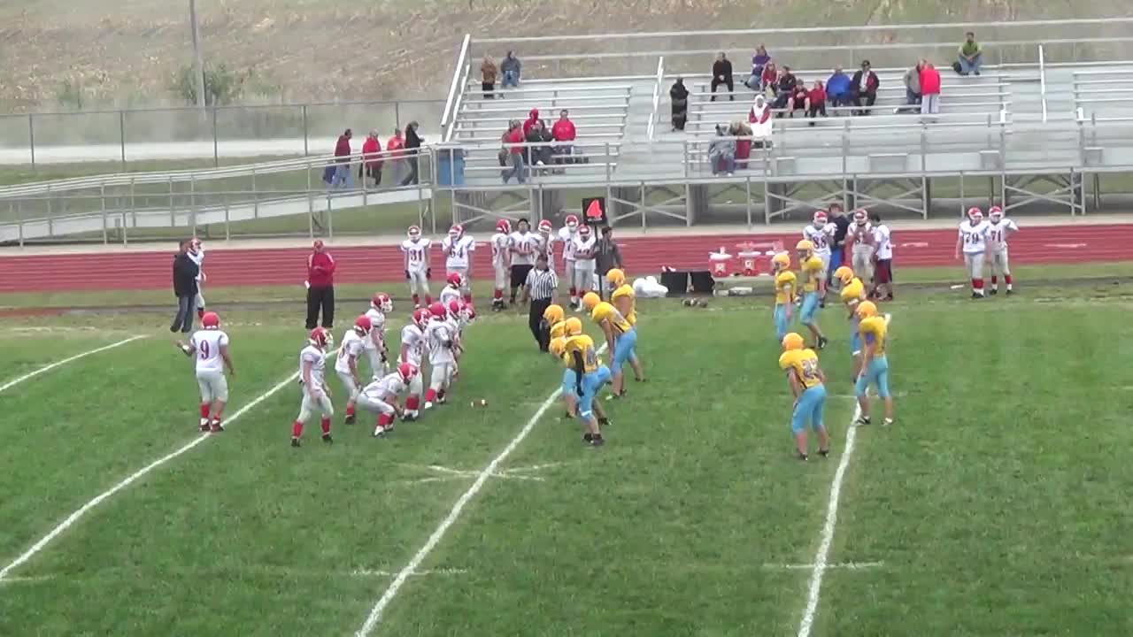 Burlington High School vs. Central Heights Tate Swank highlights