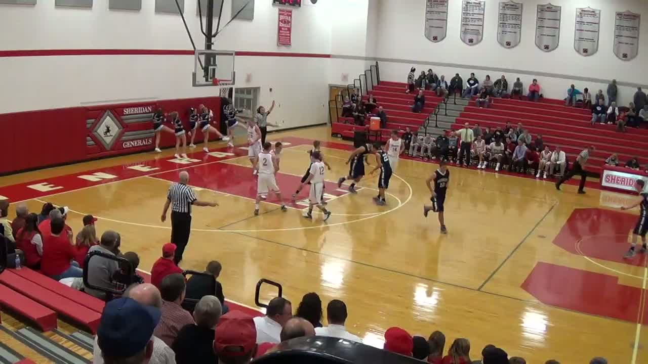 Boys Varsity Basketball Sheridan High School Thornville Ohio