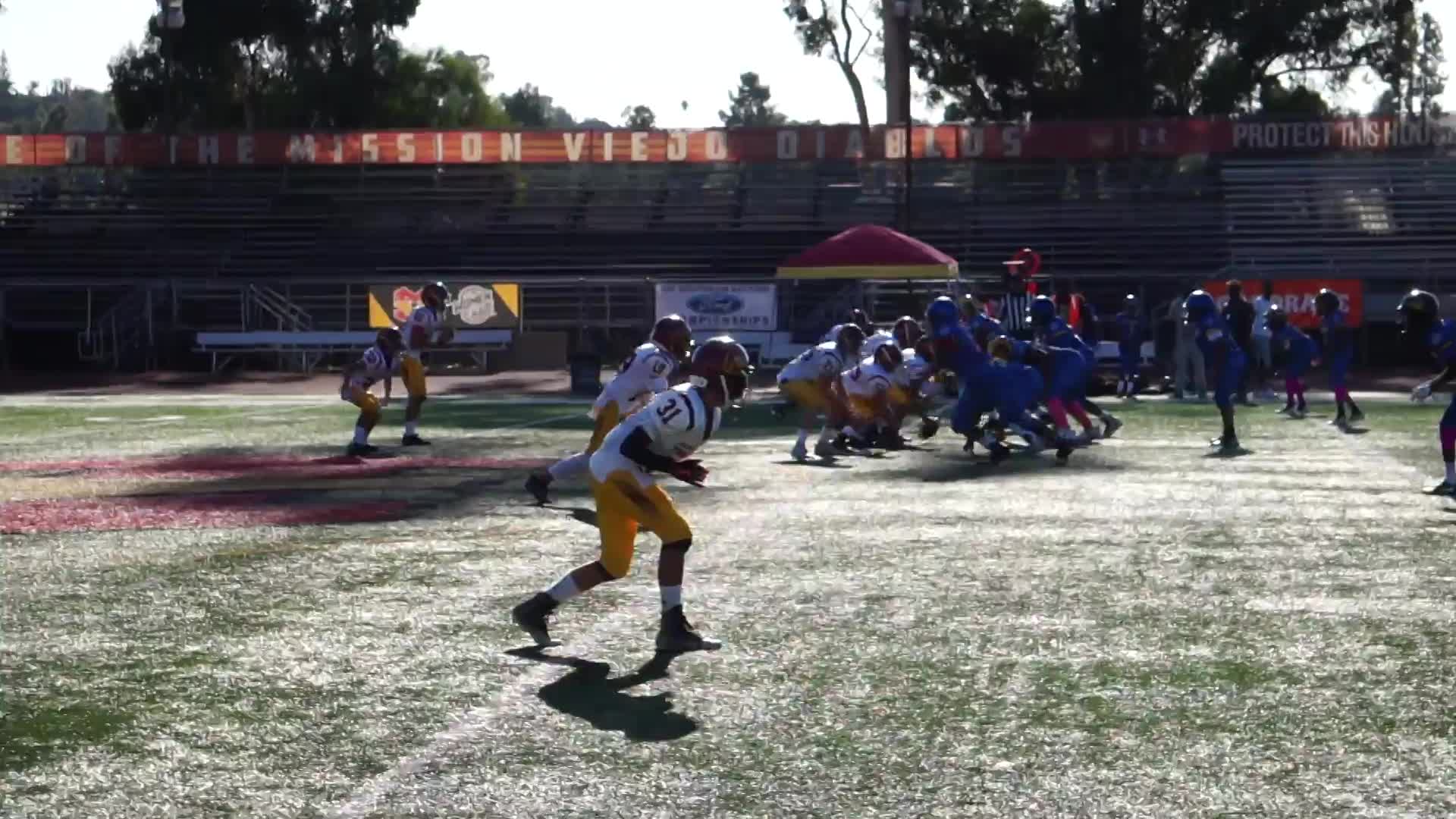 12u LA RAMS - Jarod Sersansie highlights - Hudl