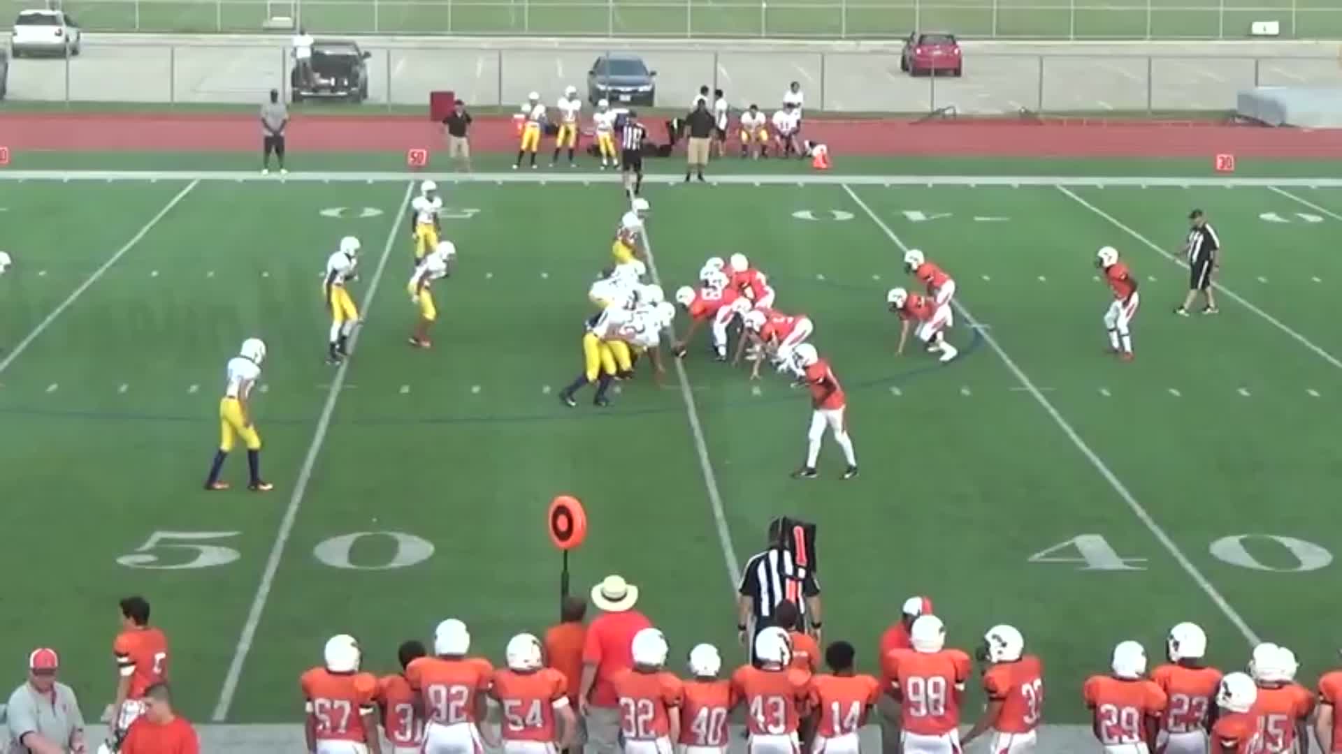 West Memorial Junior High School Michael Mark highlights Hudl