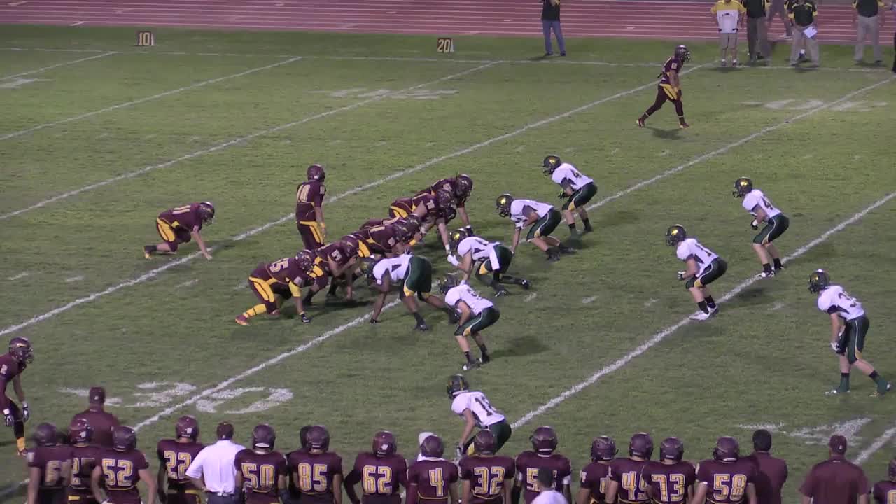 Boys Varsity Football Nogales High School Nogales Arizona
