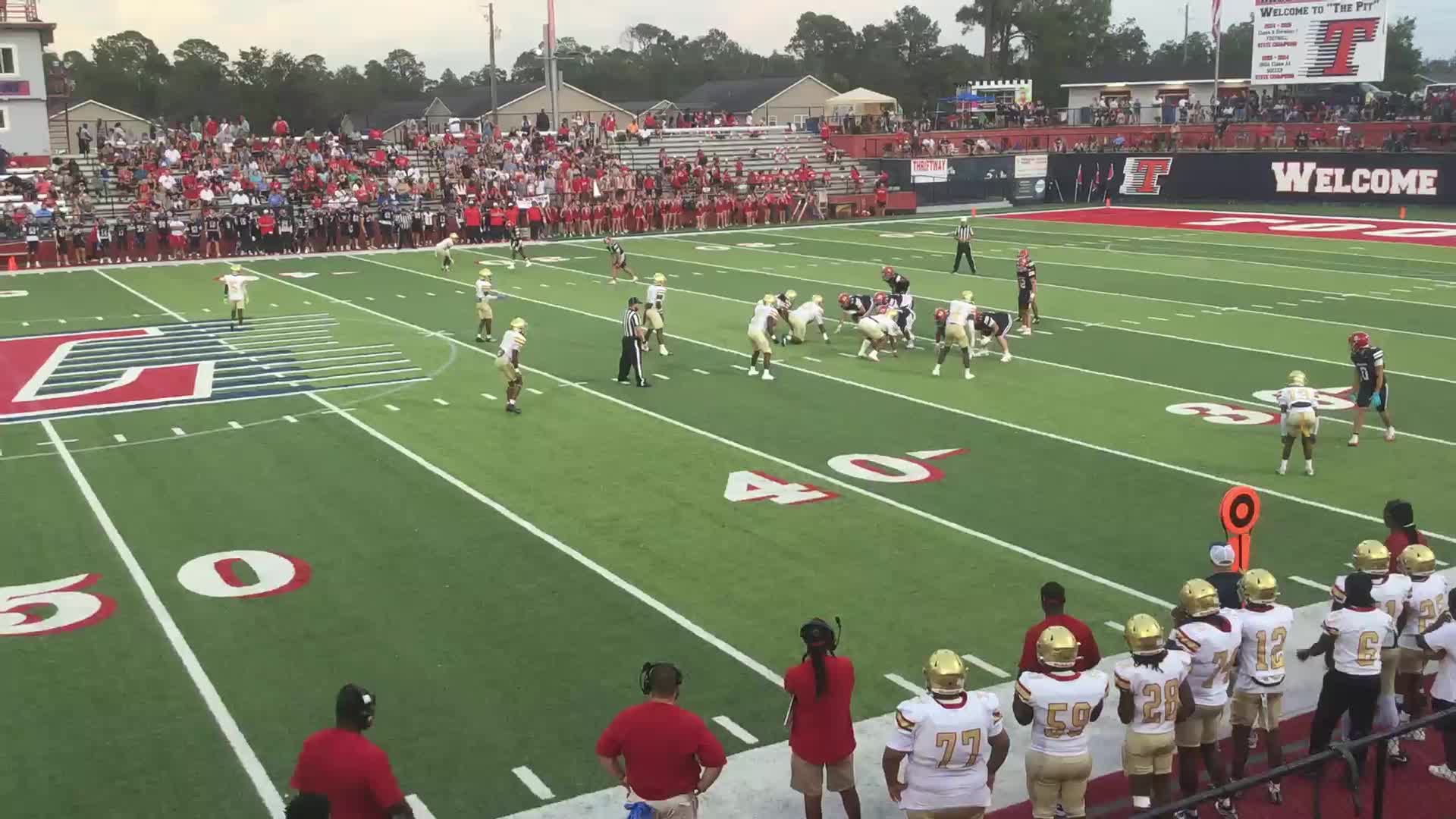 Toombs County High School - Jay'Quan Burke highlights - Hudl