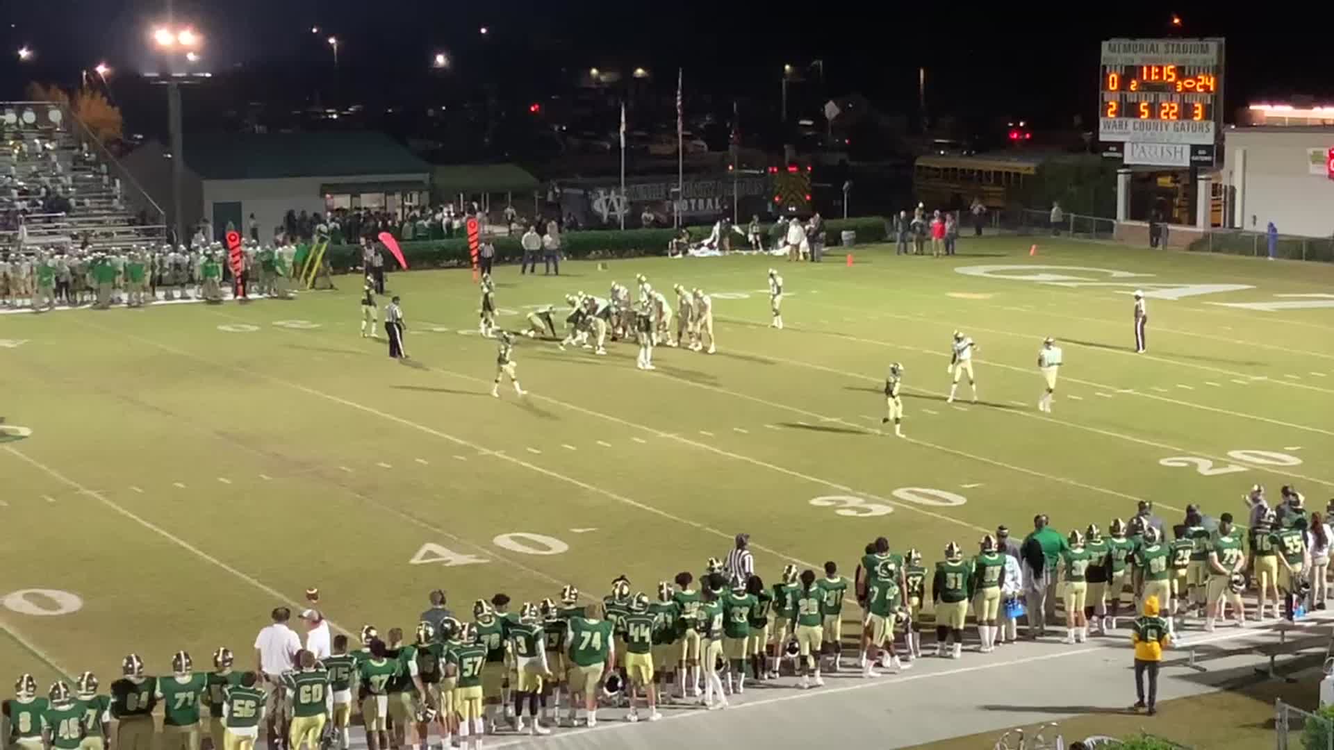 Ware County HS Football Video "Highlight of Buford High School" MaxPreps