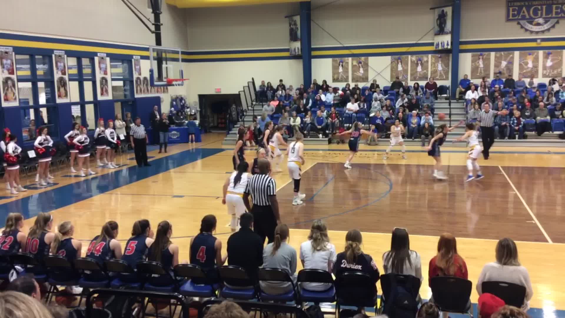 Trinity Christian HS Girls Basketball Video "Highlight of Lubbock