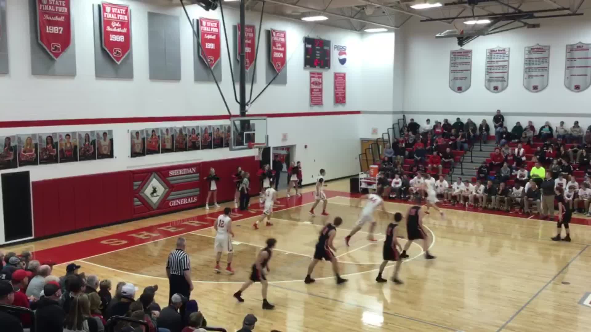 Sheridan Hs Basketball Video Grant Heileman S Highlights