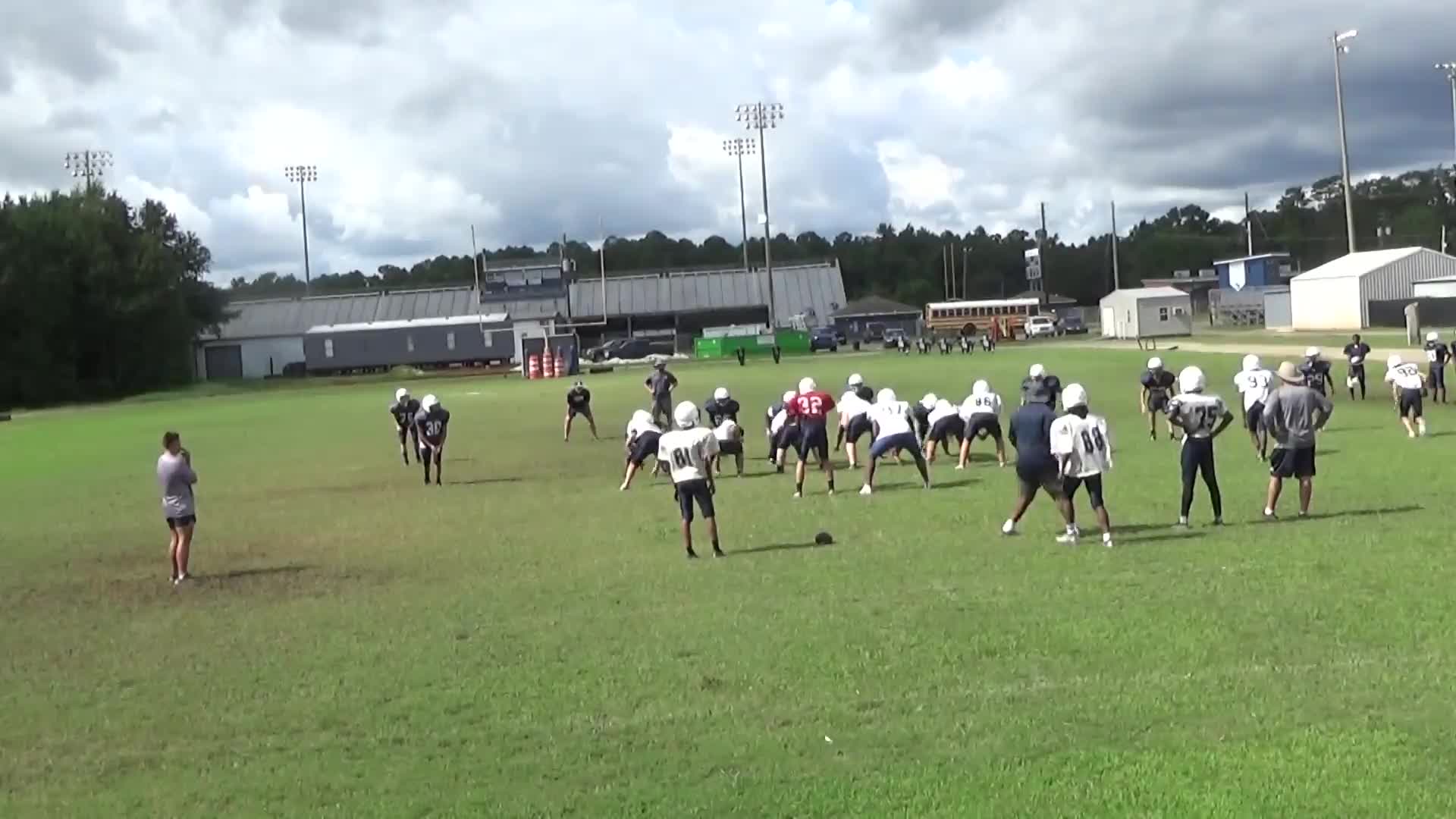 Michael McCarty first practice run Baker High School highlights Hudl