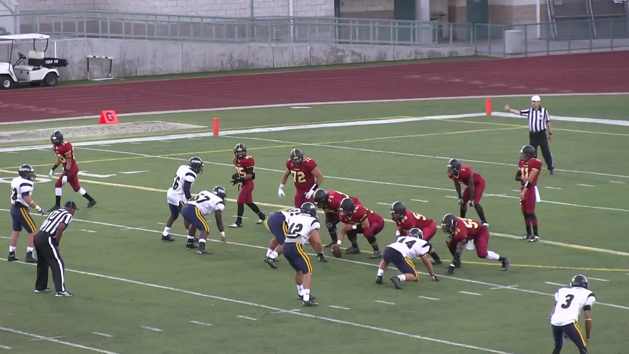 Mens Varsity Football Pasadena City College Pasadena