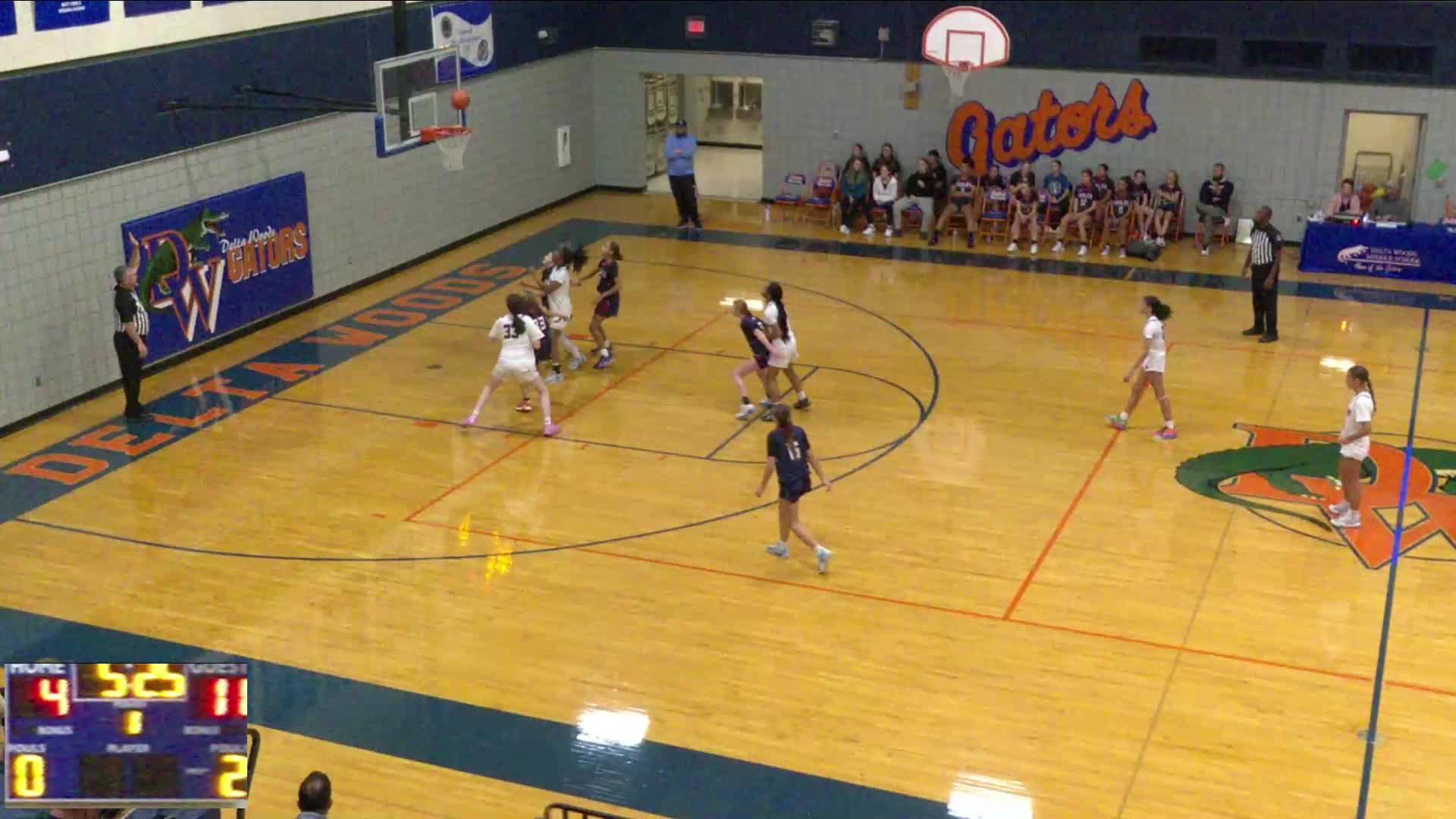 Brittany Hill Middle School McKayla Ledsworth highlights Hudl