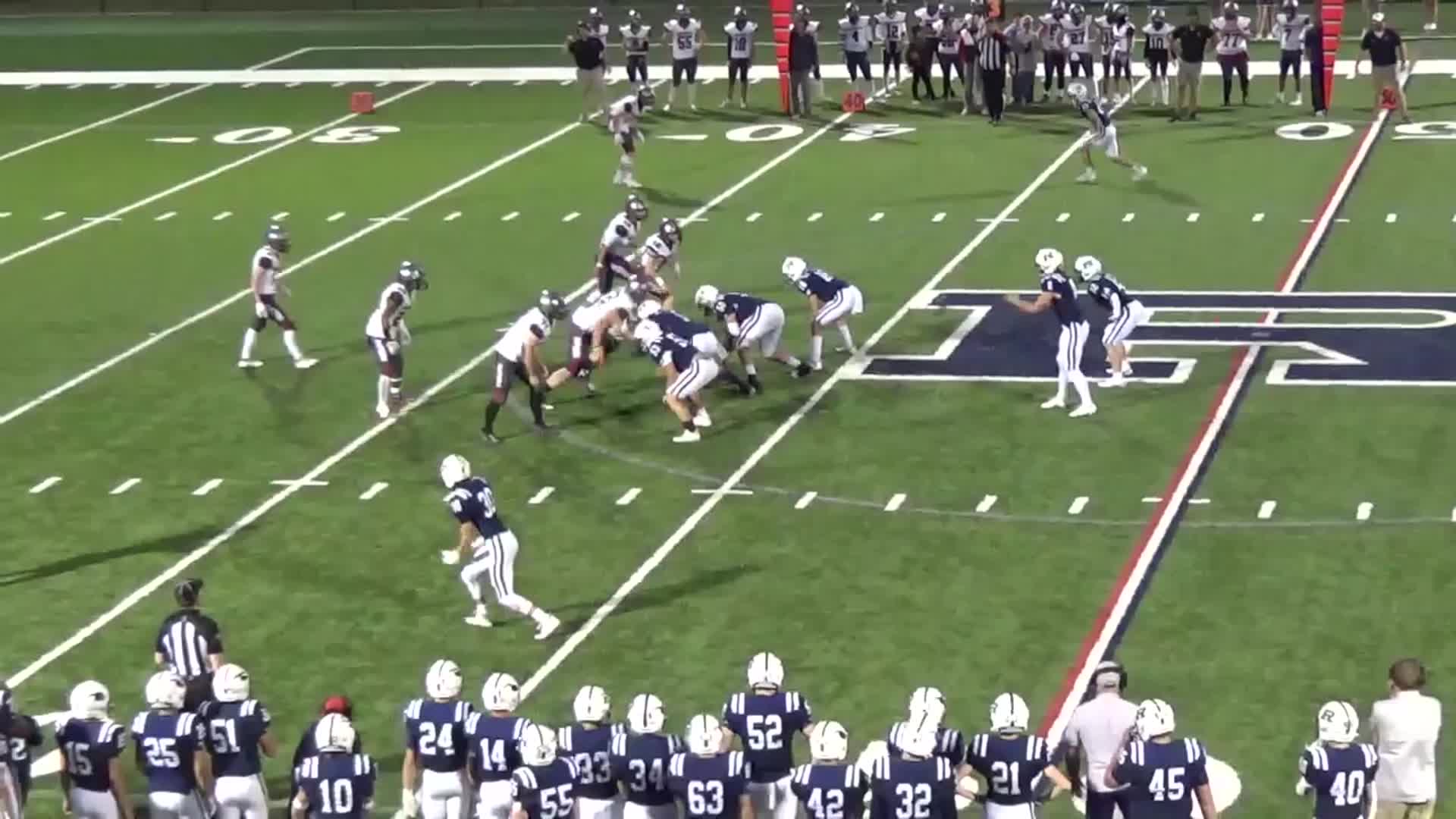 Barnsdall High School JohnMark Roller highlights Hudl