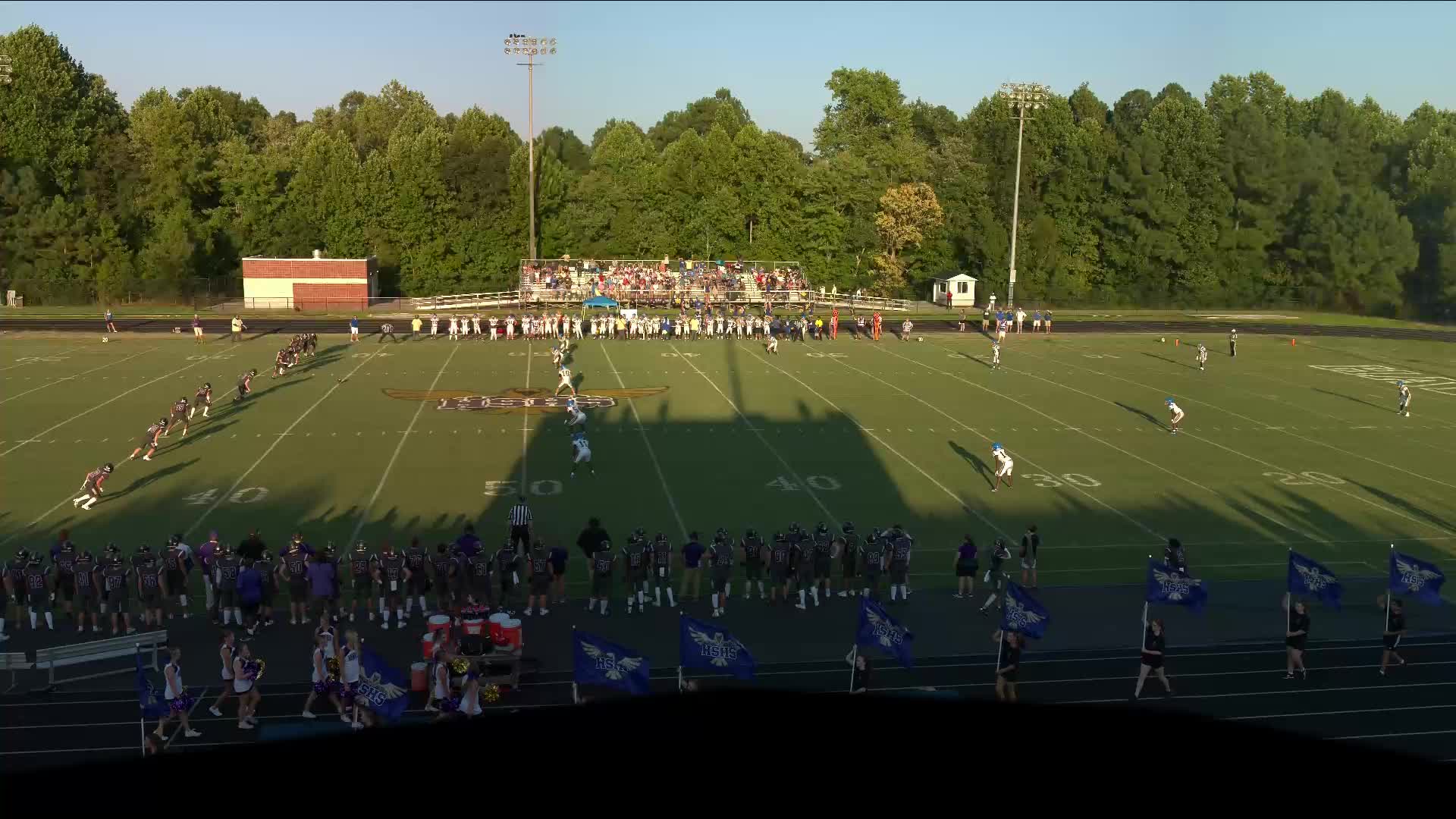 Holly Springs High School Garner highlights Hudl