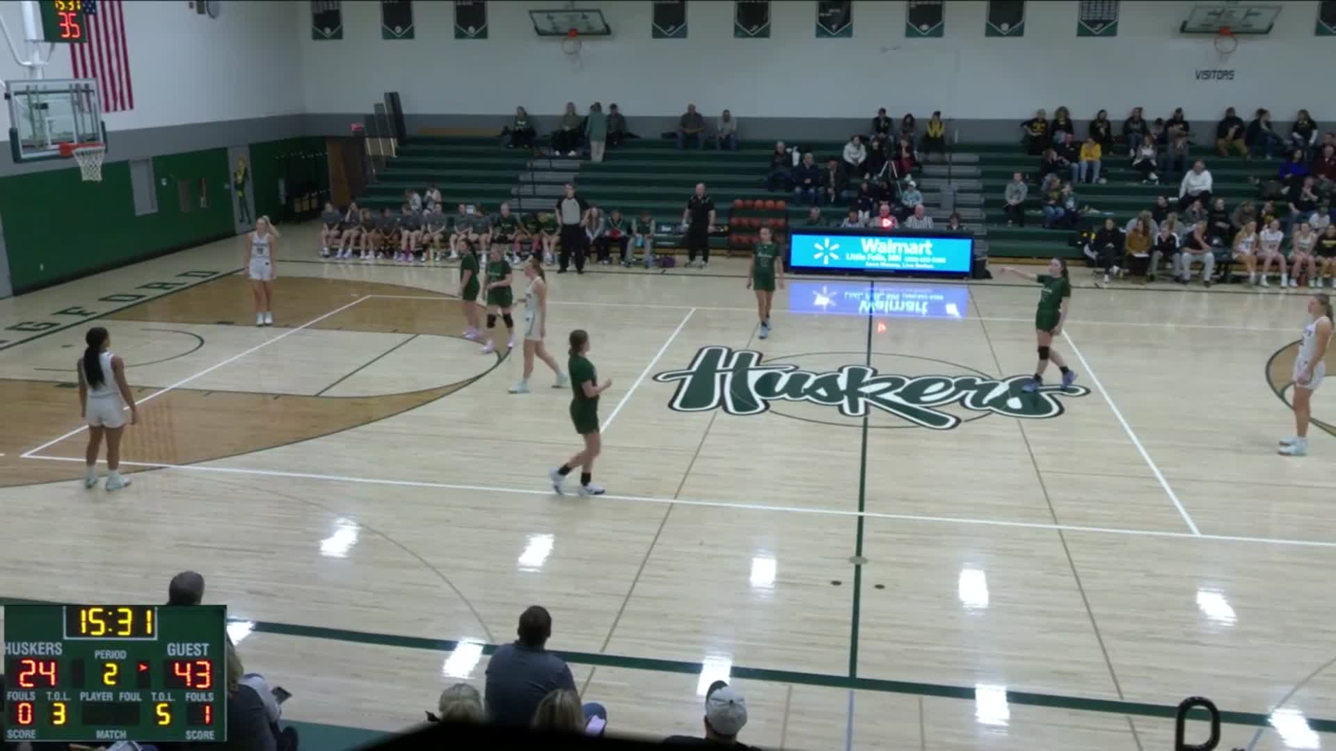 Holdingford High School Ayla Caskey highlights Hudl