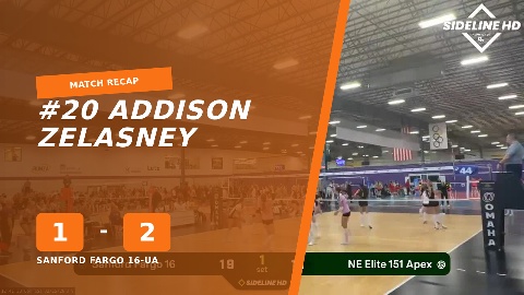 16 Addison Addison Zelasney Sanford Fargo 16-UA highlights - Addison Zelasney ...