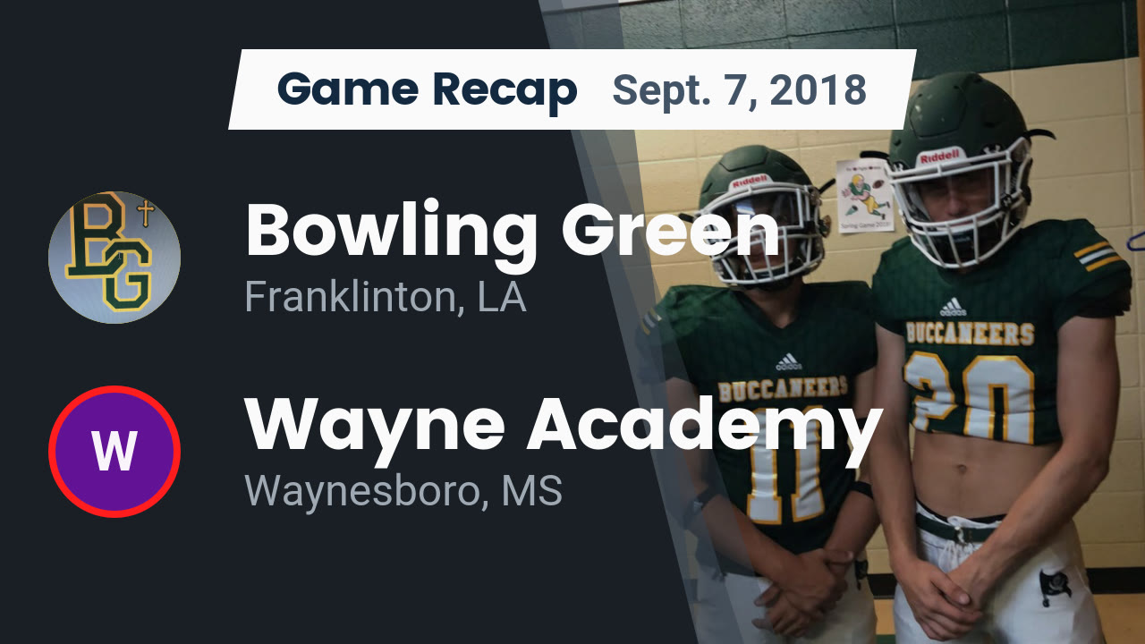 Bowling Green Hs Football Video Recap Bowling Green Vs Wayne