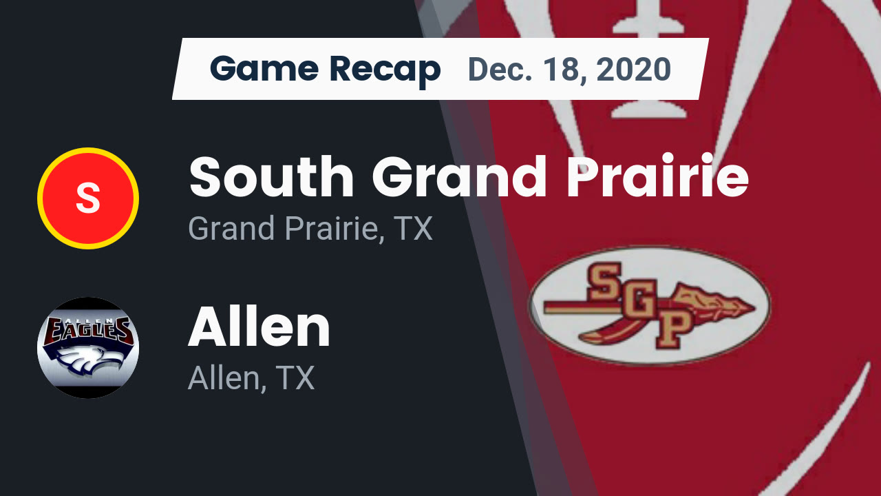 South Grand Prairie HS Football Video "Recap: South Grand Prairie vs