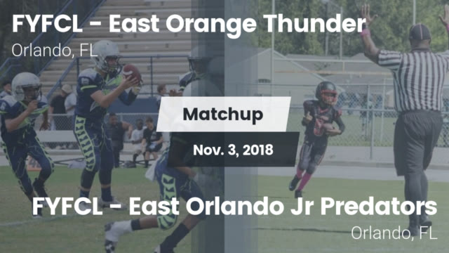 12u East Orange Thunder Fyfcl East Orange Thunder Orlando