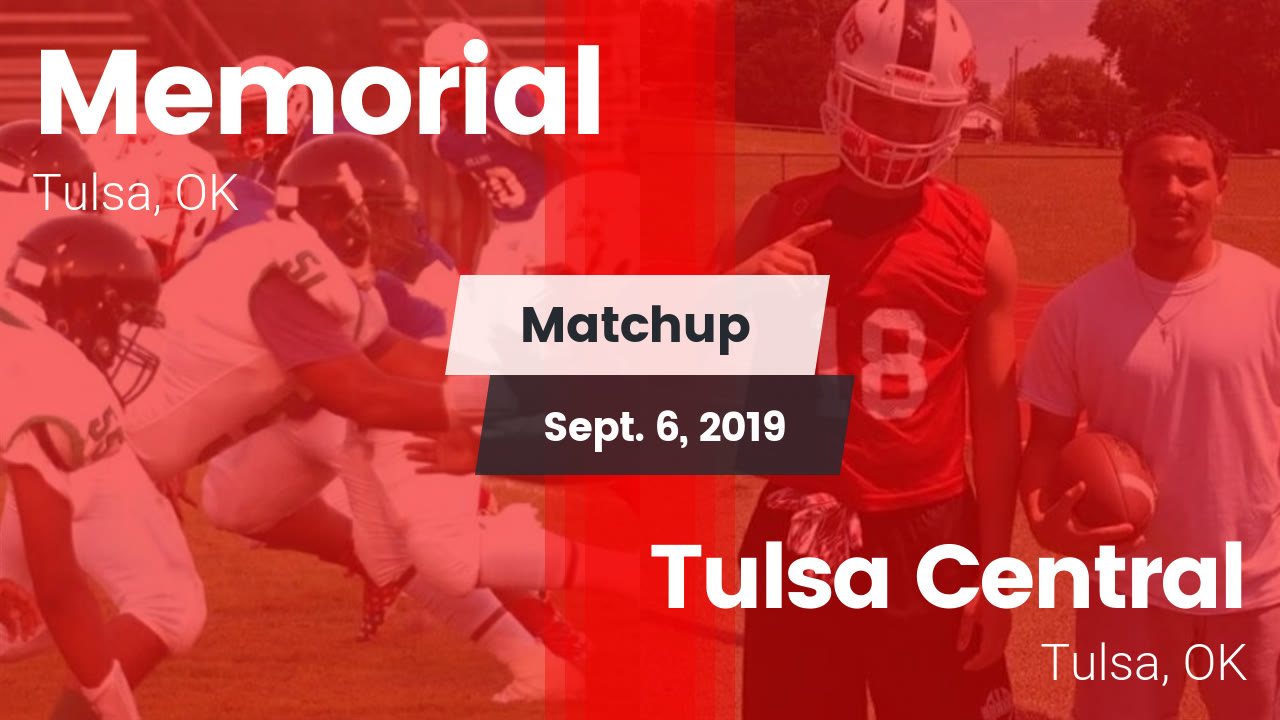 Memorial Hs Football Video Matchup Memorial Vs Tulsa Central