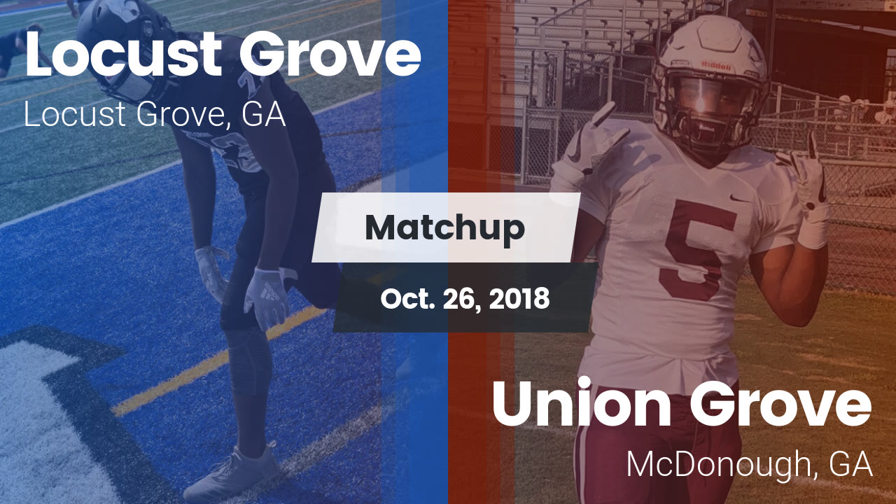 Locust Grove Hs Football Video Matchup Locust Grove High Vs