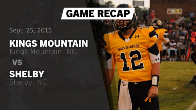 Boys Varsity Football Kings Mountain High School Kings