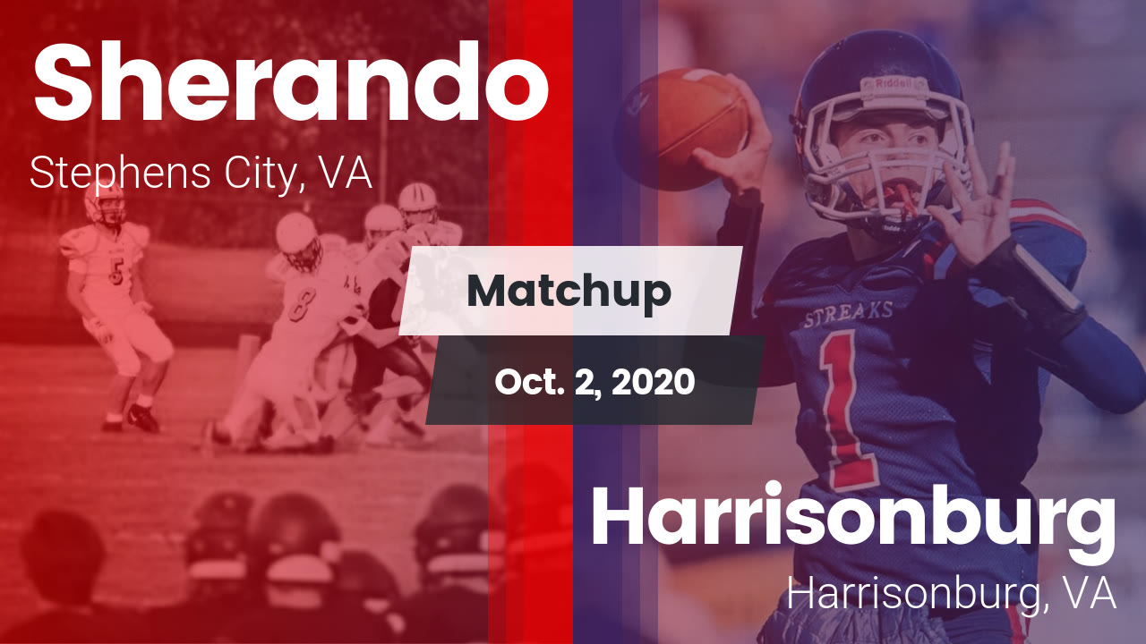 Sherando HS Football Video "Matchup Sherando vs. Harrisonburg 2020" MaxPreps