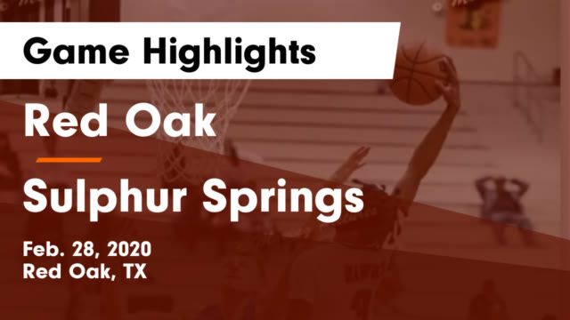 Boys Varsity Basketball Red Oak High School Red Oak Texas