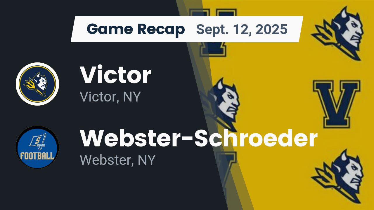 Recap: Victor vs. Webster-Schroeder 2025, image size:1280x720