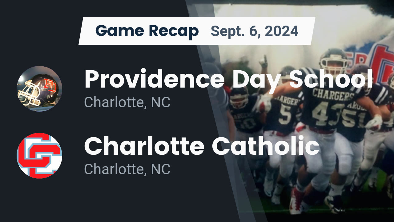 Recap Providence Day School vs. Charlotte Catholic 2024 Providence