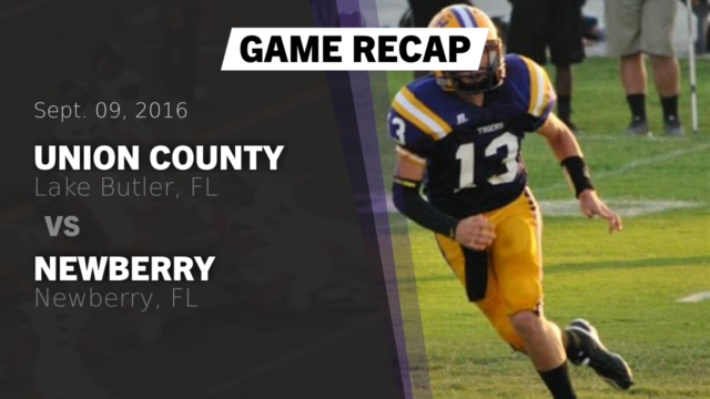 Boys Varsity Football Union County High School Lake Butler