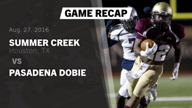 Varsity Football Summer Creek High School Houston Texas