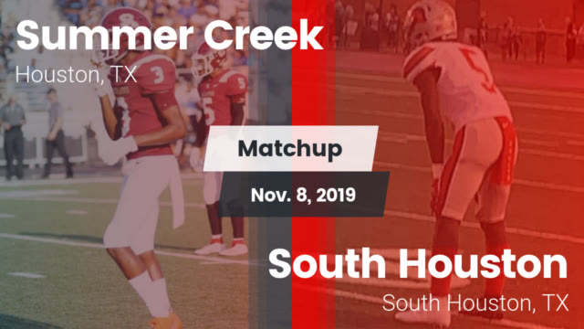 Varsity Football Summer Creek High School Houston Texas