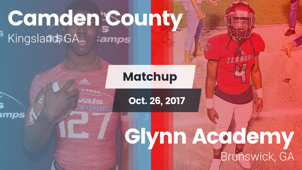 Camden County Hs Football Video Matchup Camden County High Vs