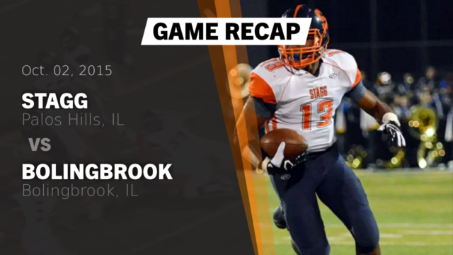 Varsity Charger Football Stagg High School Palos Hills