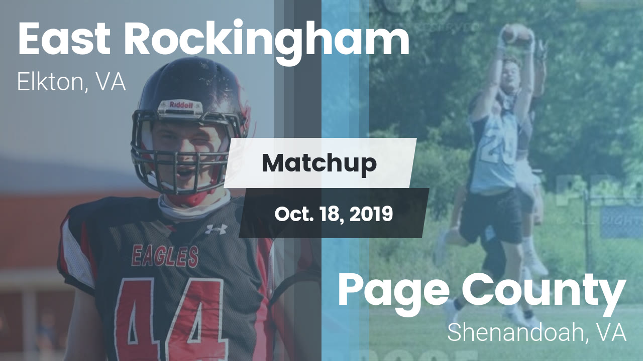 East Rockingham Hs Football Video Matchup East Rockingham Vs
