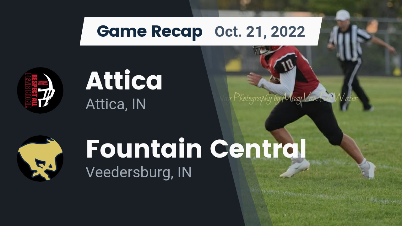 Recap: Attica  vs. Fountain Central  2022