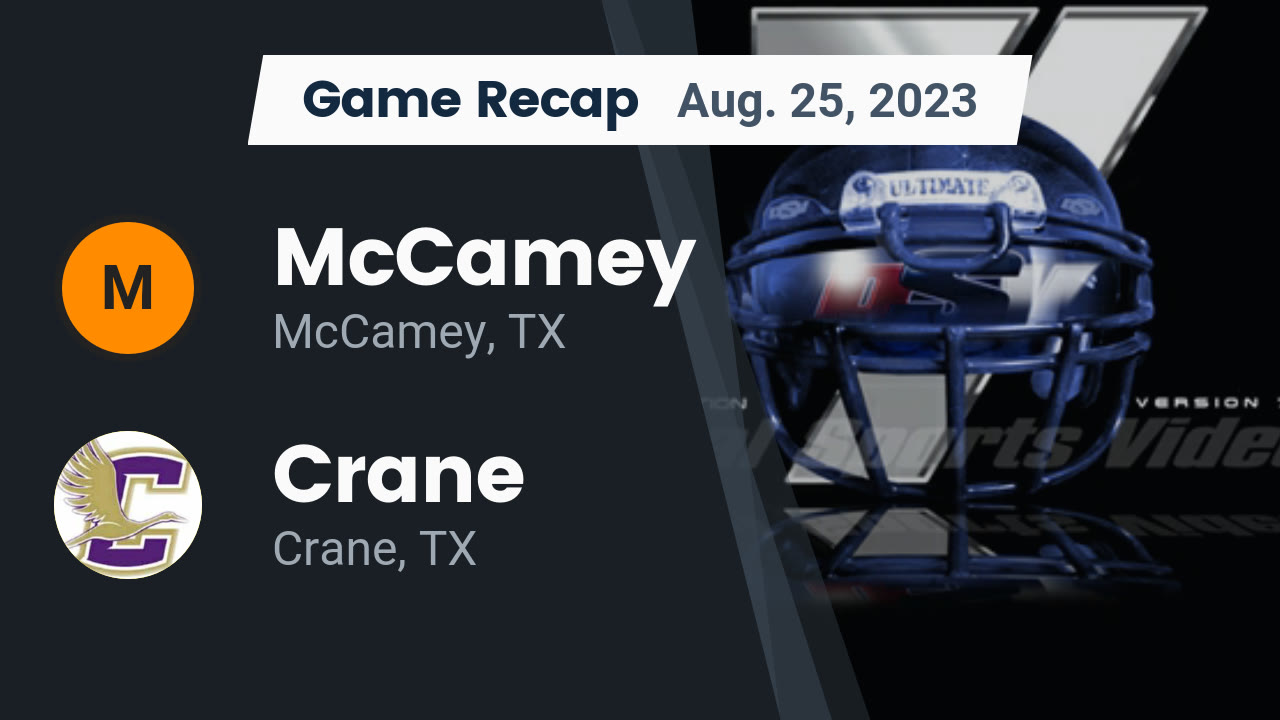 McCamey (TX) High School Sports Football, Basketball, Baseball
