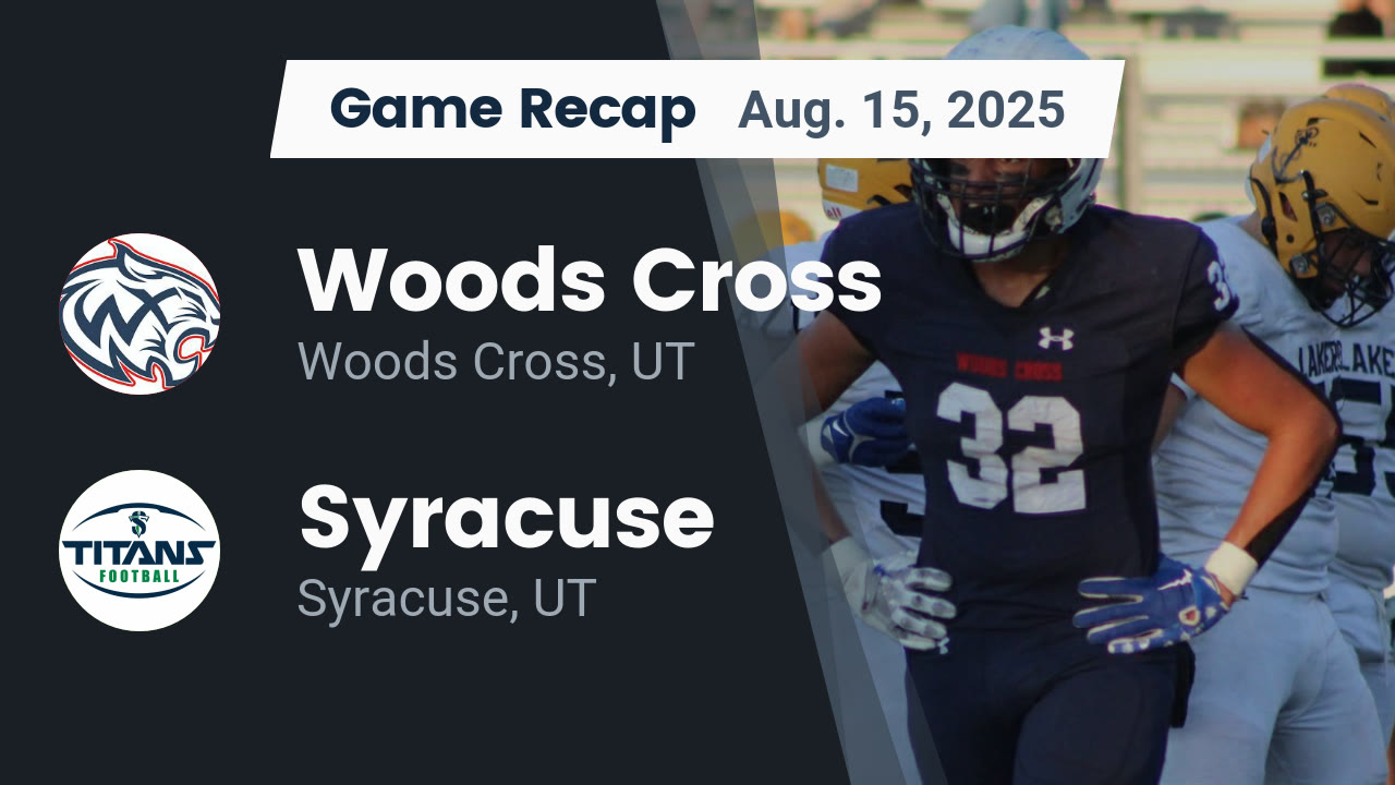 Woods Cross Varsity Football | High School Sports | Home | Hudl