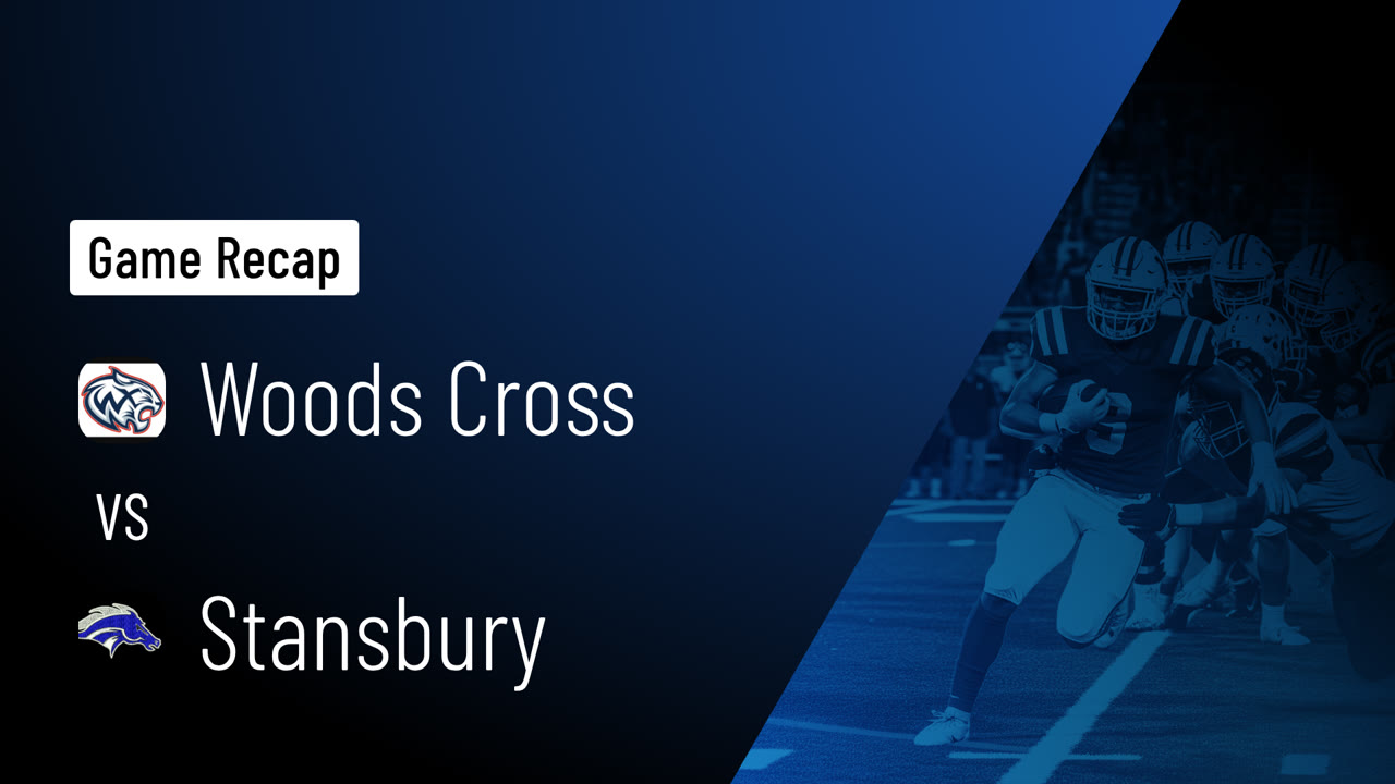 Woods Cross Varsity Football | High School Sports | Home | Hudl