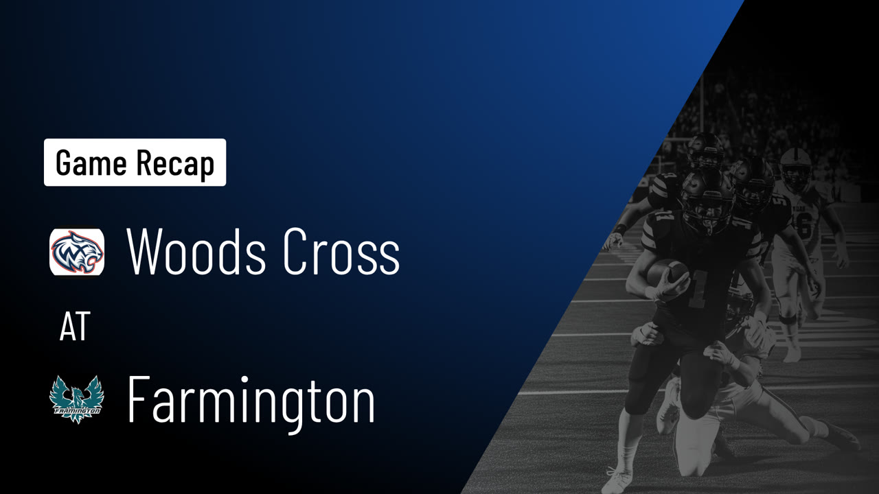 Woods Cross Varsity Football | High School Sports | Home | Hudl