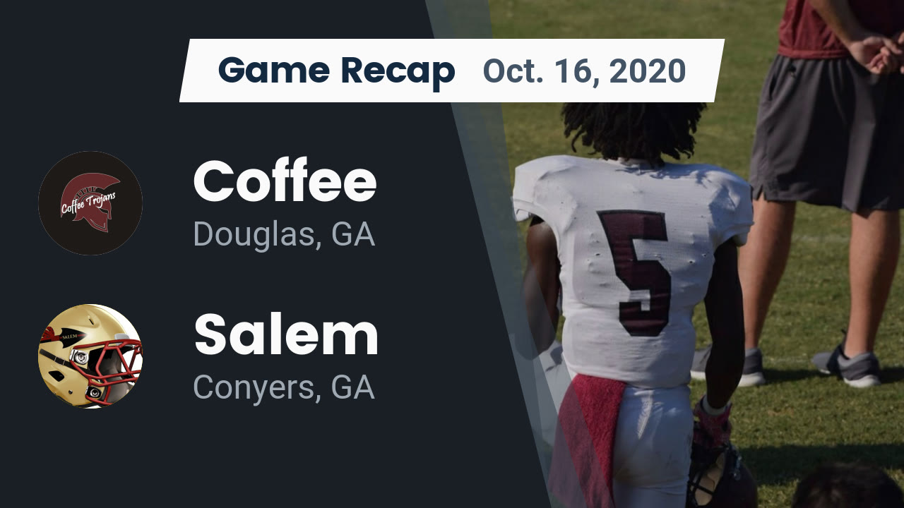 Recap Coffee vs. Salem 2020 Coffee High School highlights Hudl