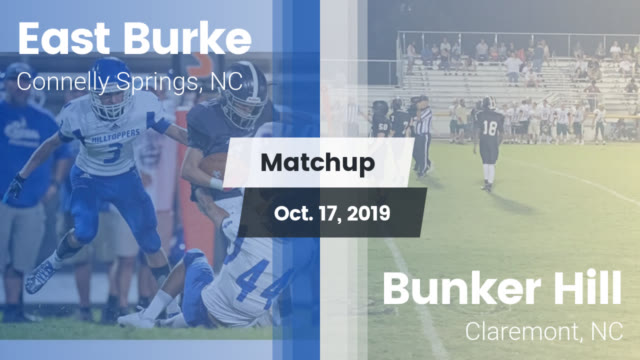 Eb Jv Football East Burke High School Connelly Springs North