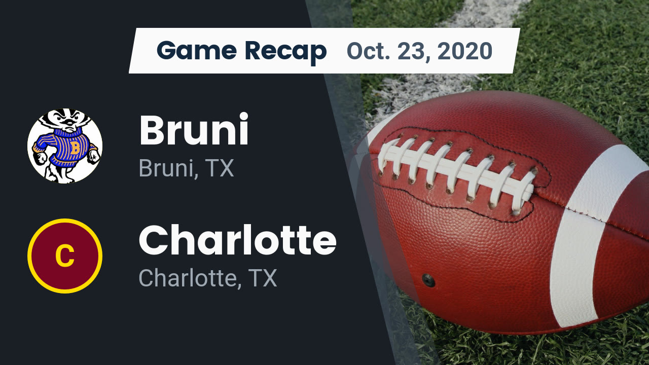 Recap Bruni vs. Charlotte 2020 Bruni High School highlights Hudl