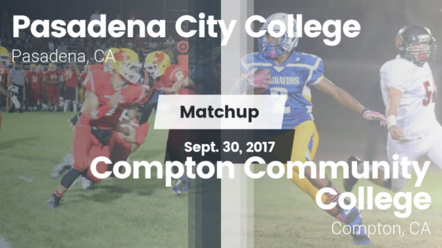 Men S Football Pasadena City College Pasadena California