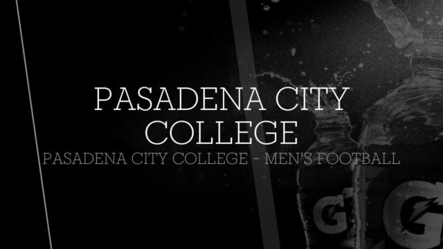 Men S Football Pasadena City College Pasadena California