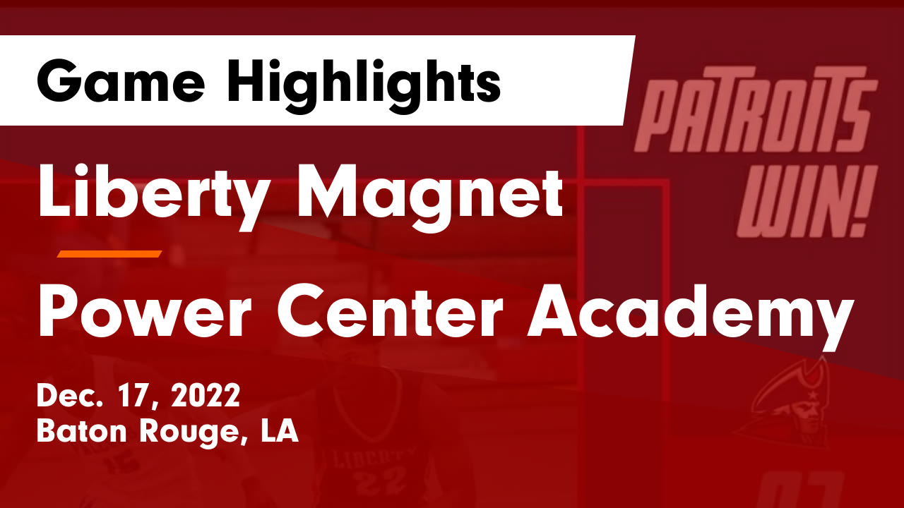 Liberty vs Power Center Academy Game Highlights Dec. 17, 2022 Liberty High