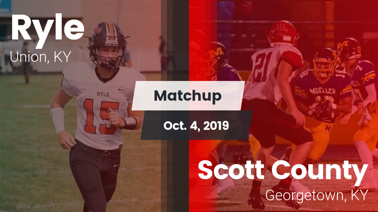 Ryle Hs Football Video Matchup Ryle Vs Scott County 2019