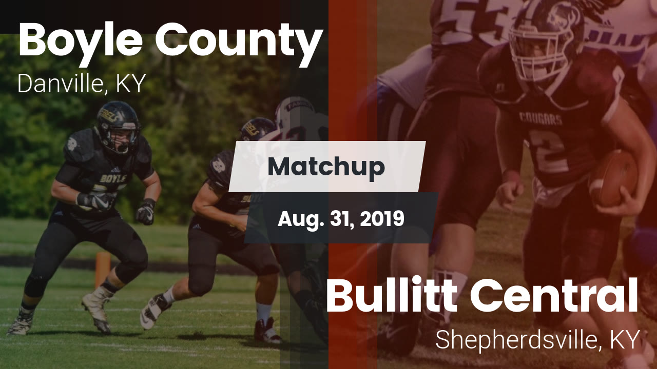 Boyle County Hs Football Video Matchup Boyle County High Vs
