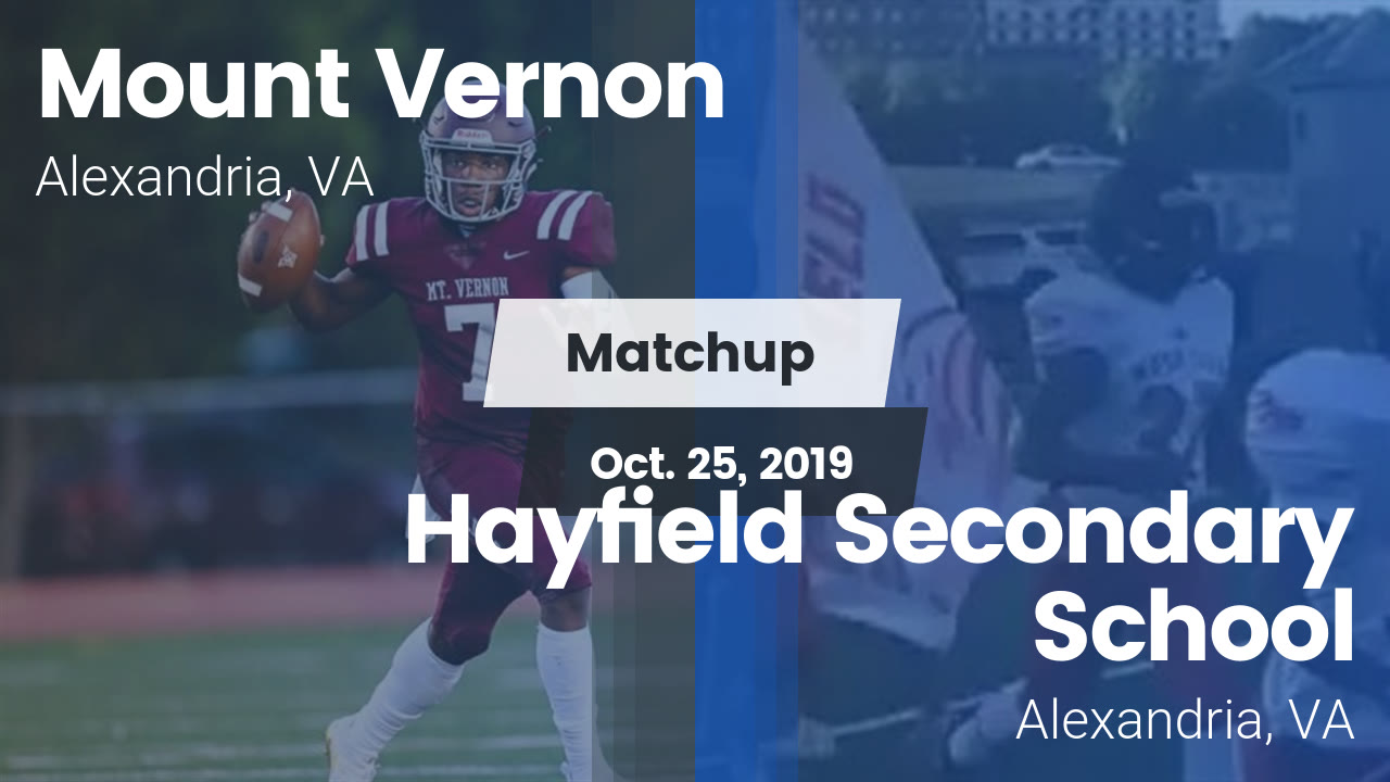 Mount Vernon Hs Football Video Matchup Mount Vernon High Sc Vs