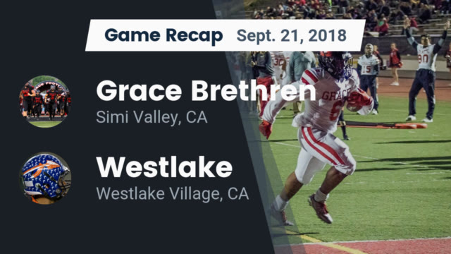 Varsity Football Grace Brethren Simi Valley California